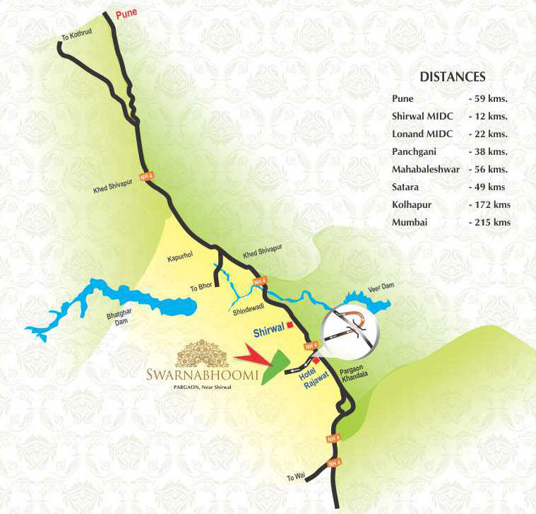 Swarnabhoomi Distances